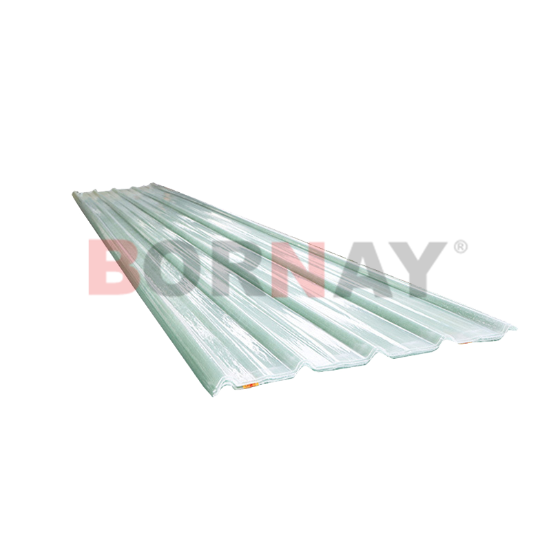 WhatHigh Strength GRP Corrugated Roof Sheet, Durable FRP Roofing Sheet