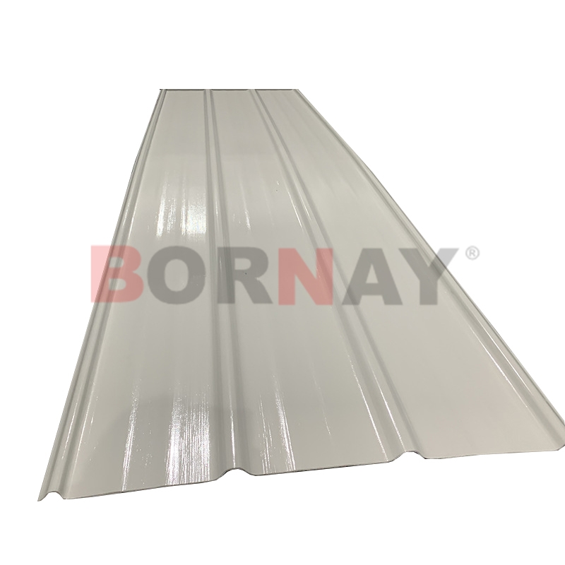 WhatColored Transparent FRP Corrugated Transparent Sheet for Factory